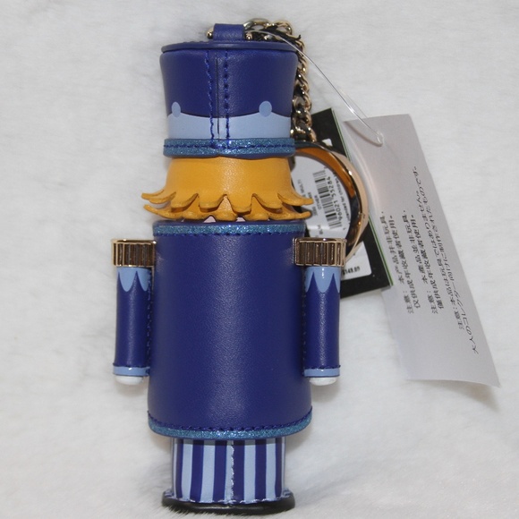 NWT Kate Spade Nutcracker Keychain Bag Charm Christmas gift - Picture 2 of 3
